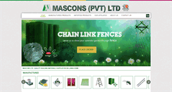 Desktop Screenshot of mascons.com